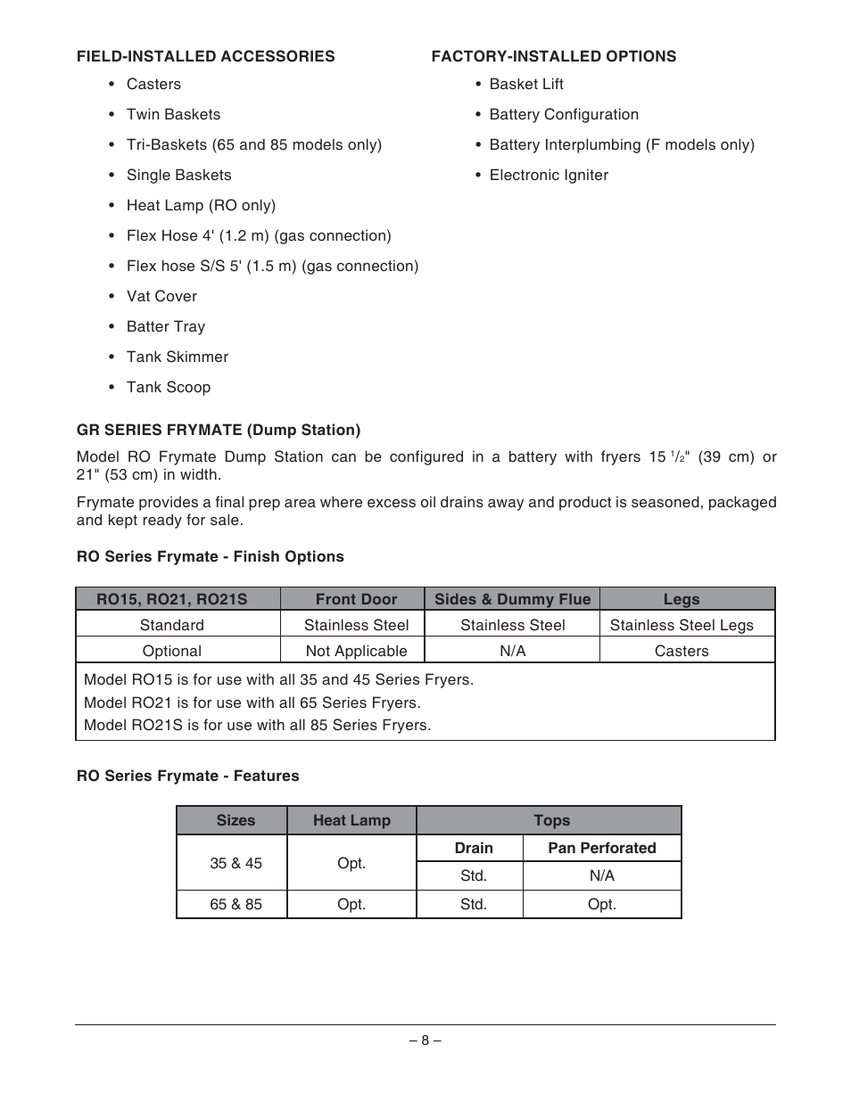 VULKAN GRD85F ML-126741 User Manual | Page 8 / 36