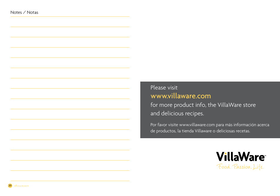 Please visit | Villaware NDVLCB0100 User Manual | Page 12 / 12