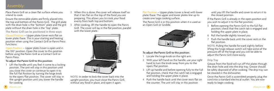 Assembly | Villaware NDVLPAPFS1 User Manual | Page 5 / 14