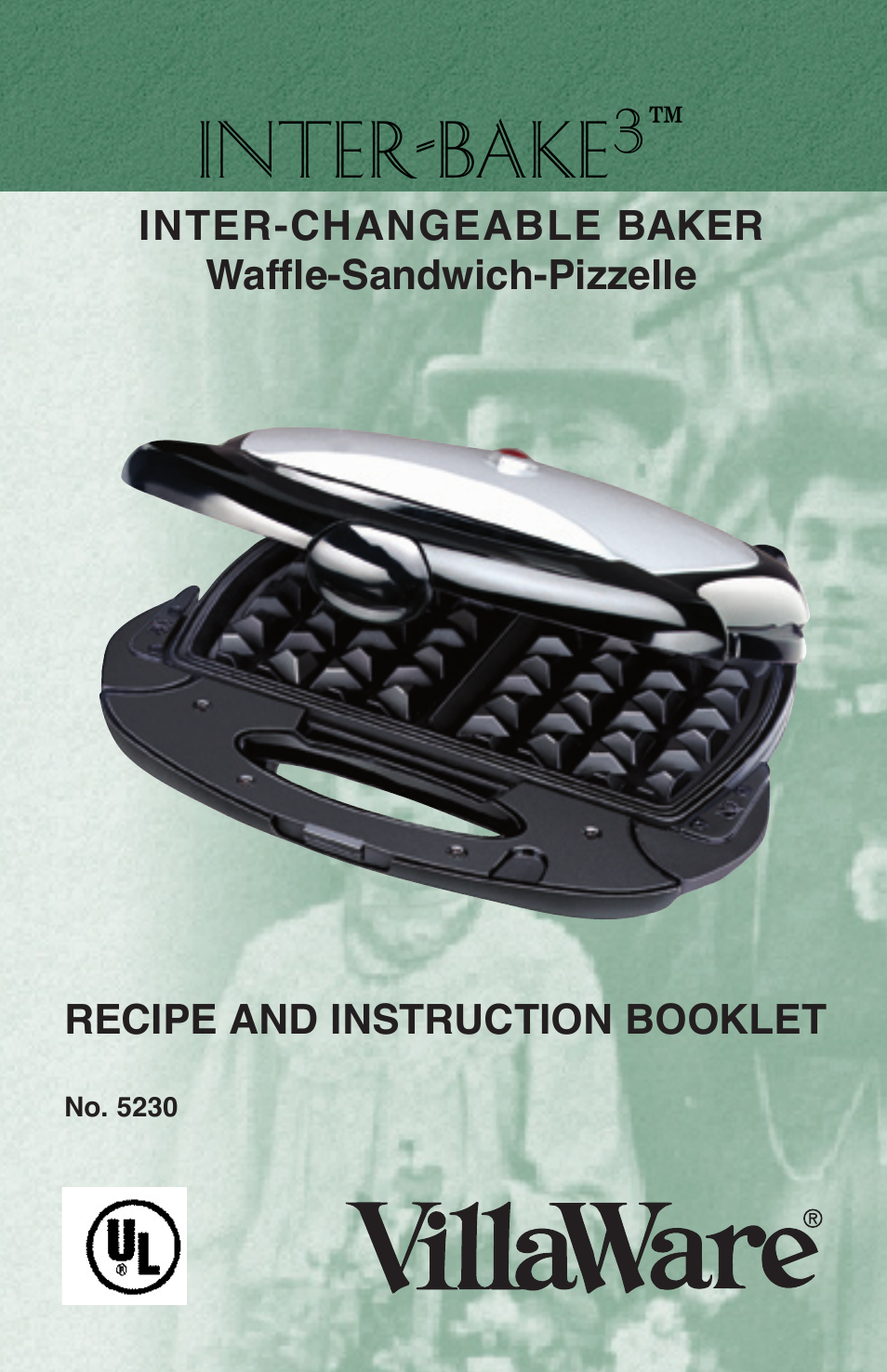 Villaware 5230 User Manual | 11 pages