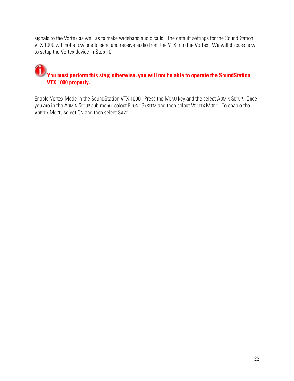 Vortex Media VTX 1000 User Manual | Page 23 / 103