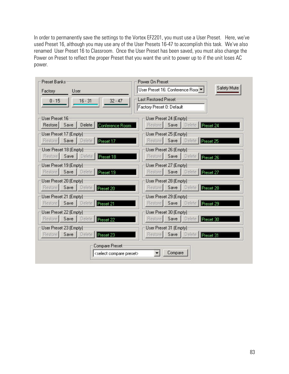 Vortex Media VTX 1000 User Manual | Page 83 / 103