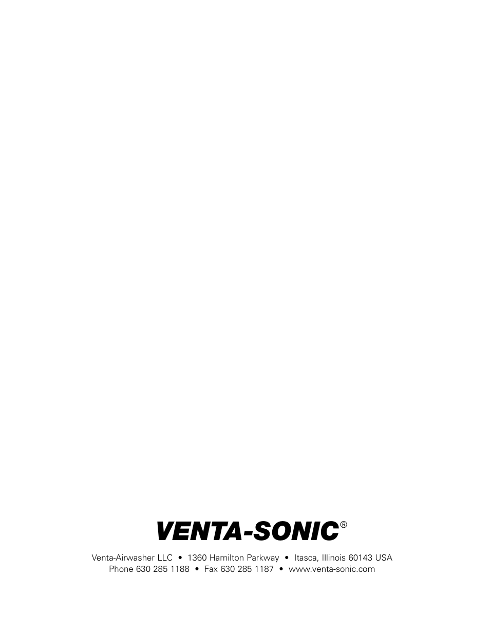 Venta-sonic | Venta Airwasher VS 207 User Manual | Page 8 / 8