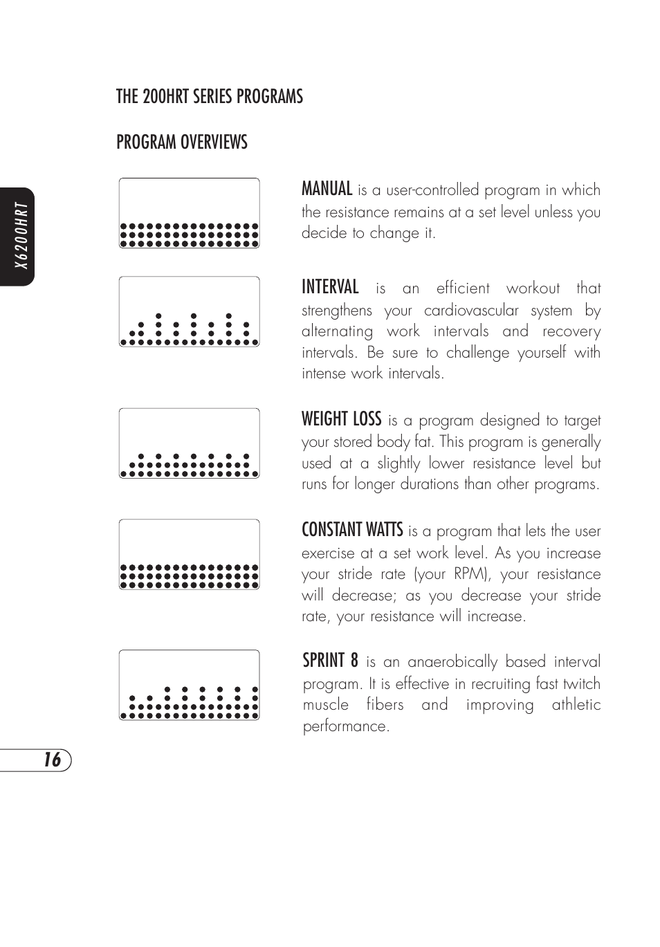 Vision Fitness X6200HRT User Manual | Page 20 / 60