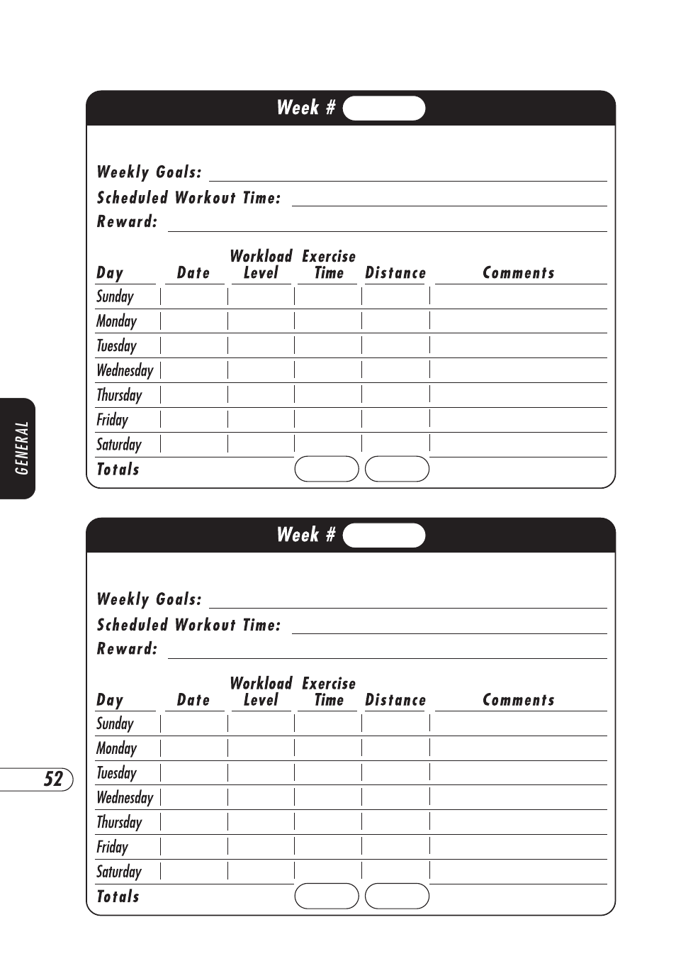 Vision Fitness X6200HRT User Manual | Page 56 / 60