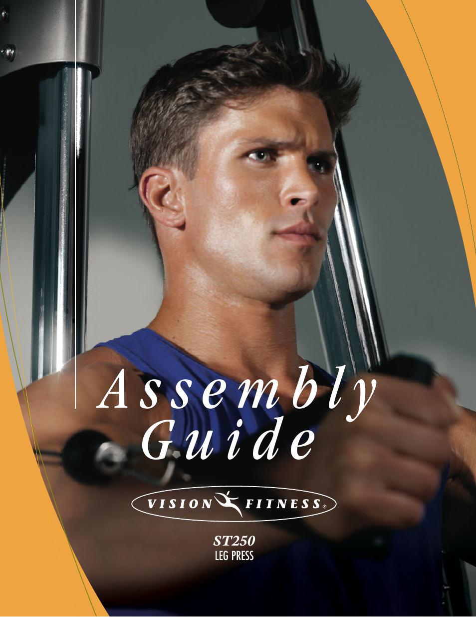 Vision Fitness ST250 User Manual | 16 pages