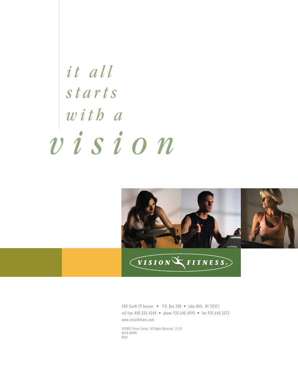 Vision Fitness ST250 User Manual | Page 16 / 16