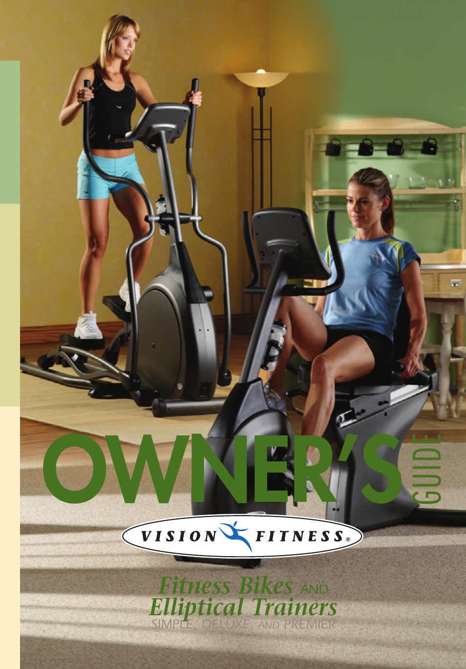 Vision Fitness E3200 User Manual | 72 pages