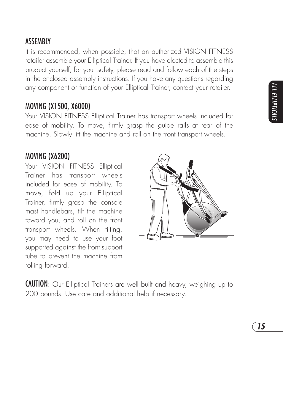 Vision Fitness E3200 User Manual | Page 19 / 72