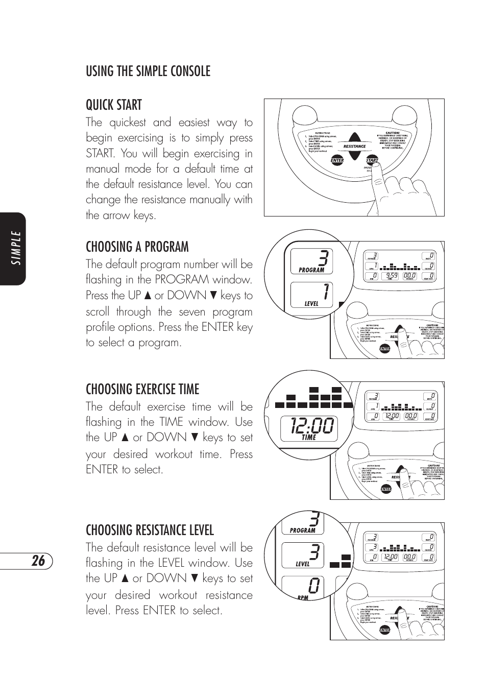 Vision Fitness E3200 User Manual | Page 30 / 72