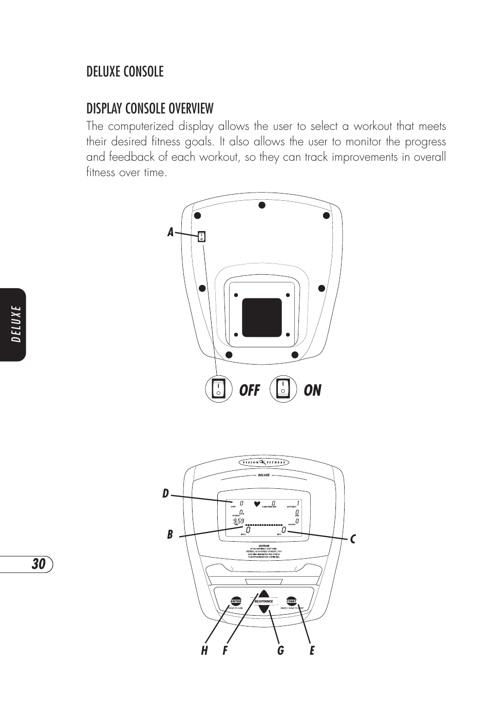 Vision Fitness E3200 User Manual | Page 34 / 72