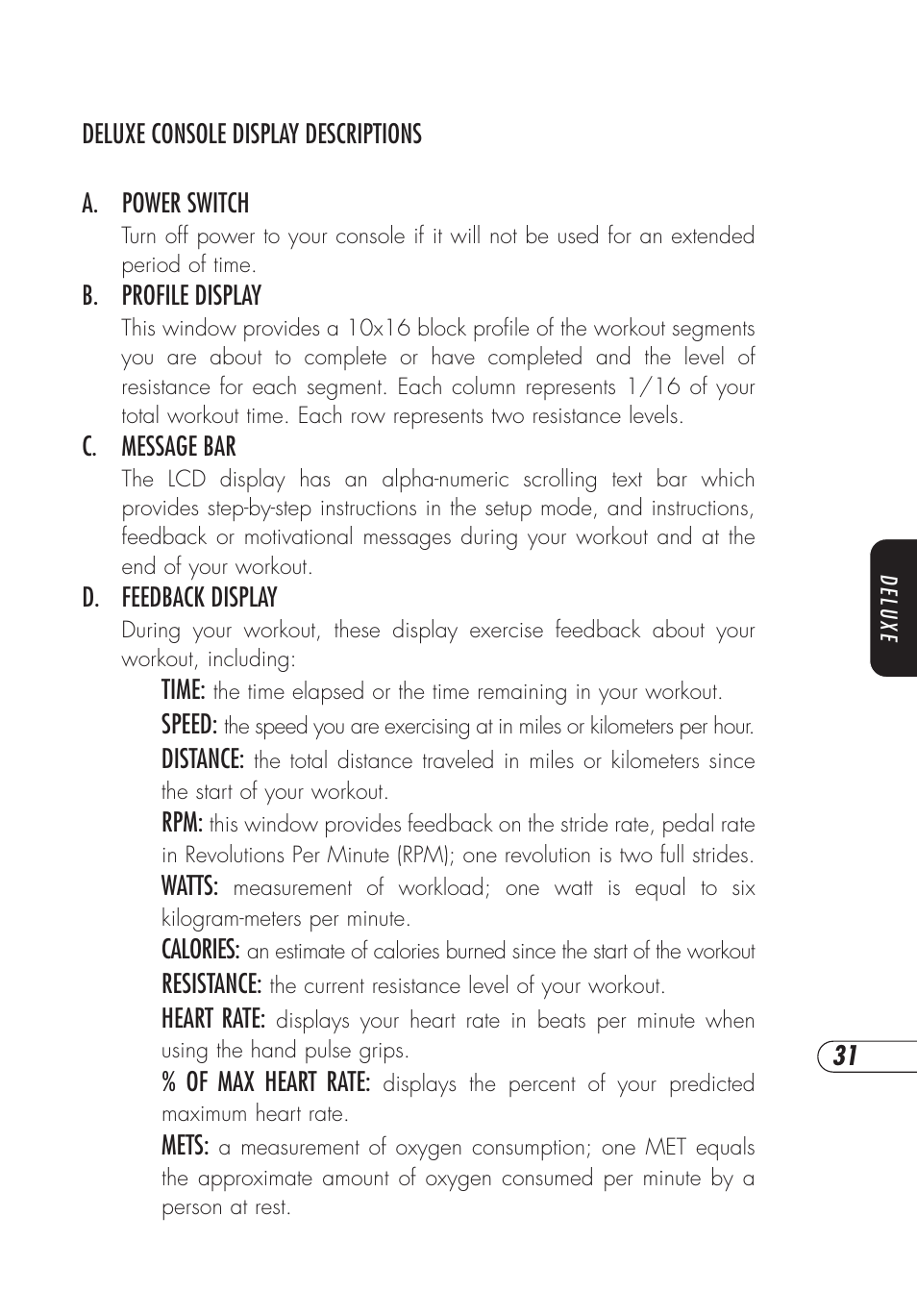 Vision Fitness E3200 User Manual | Page 35 / 72