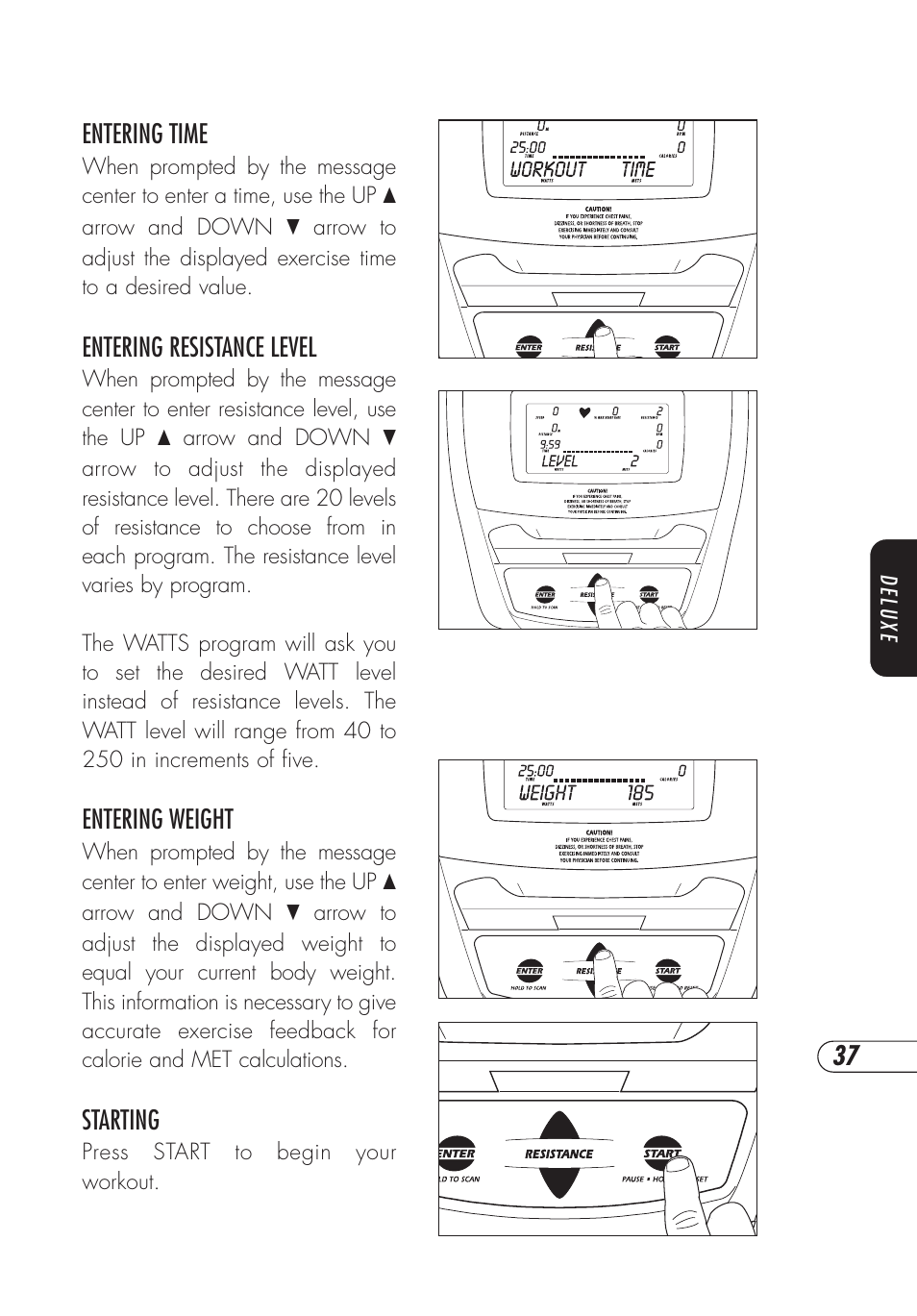 Vision Fitness E3200 User Manual | Page 41 / 72