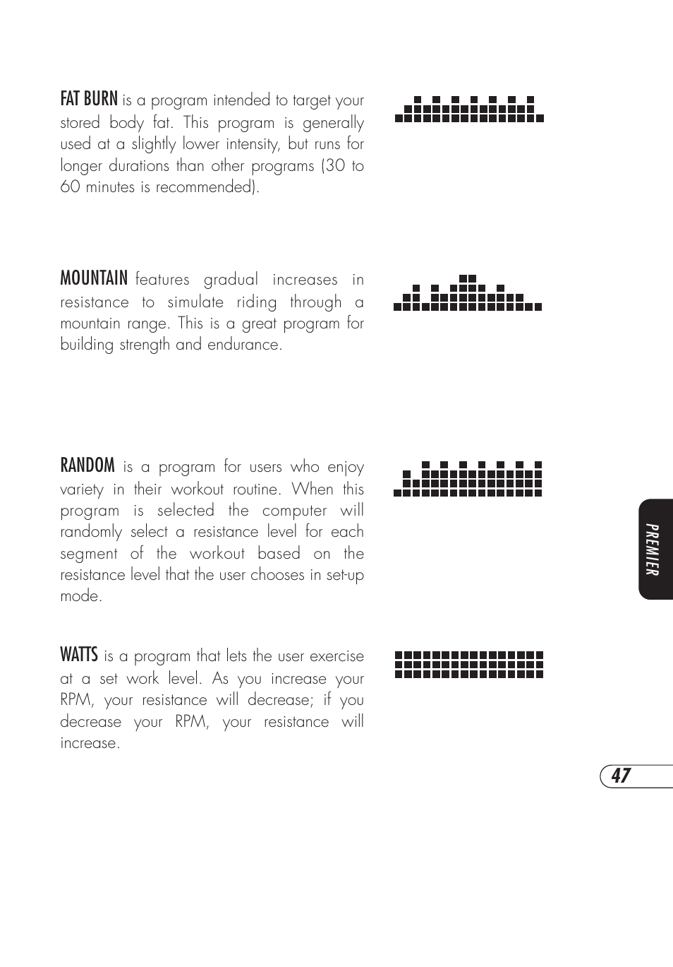 Vision Fitness E3200 User Manual | Page 51 / 72