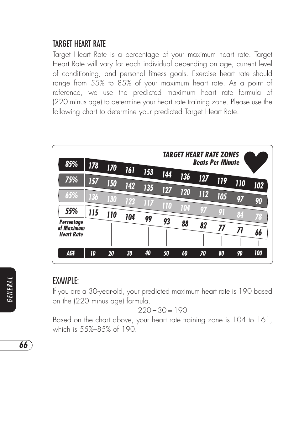 Vision Fitness E3200 User Manual | Page 70 / 72