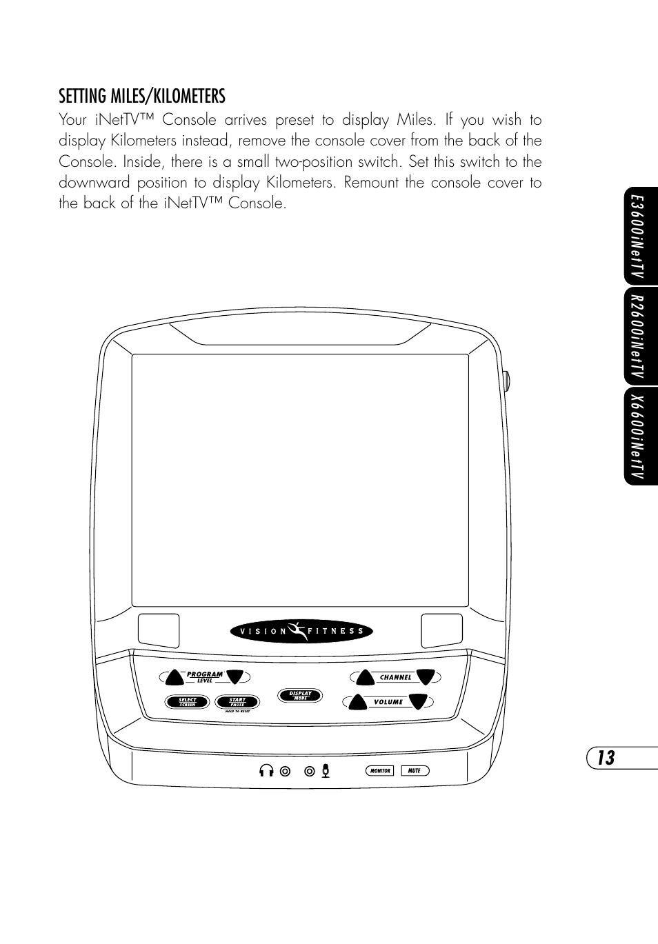 Vision Fitness NetTV General User Manual | Page 17 / 48