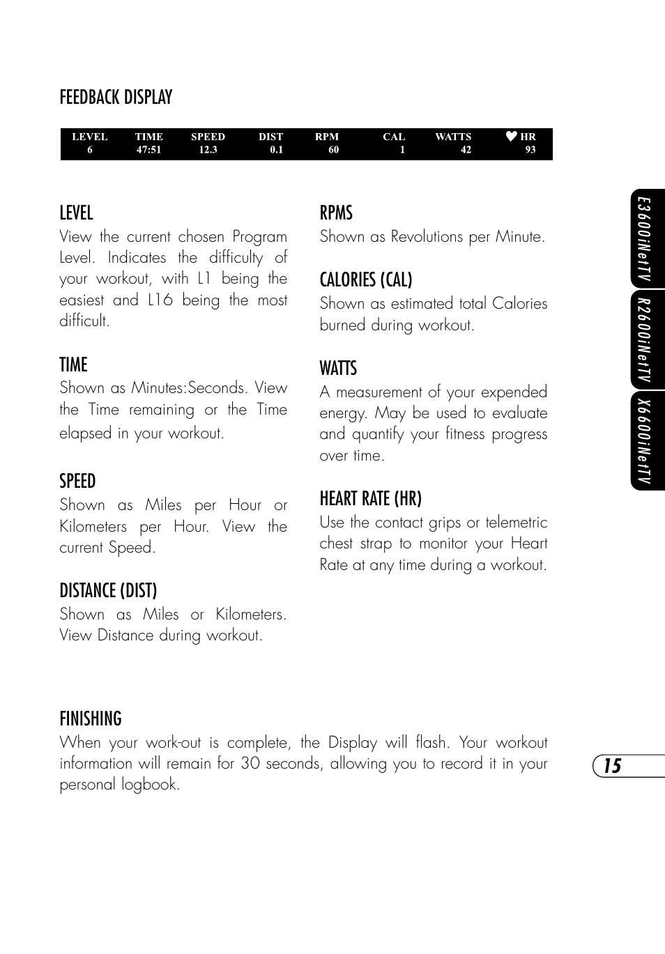 Vision Fitness NetTV General User Manual | Page 19 / 48