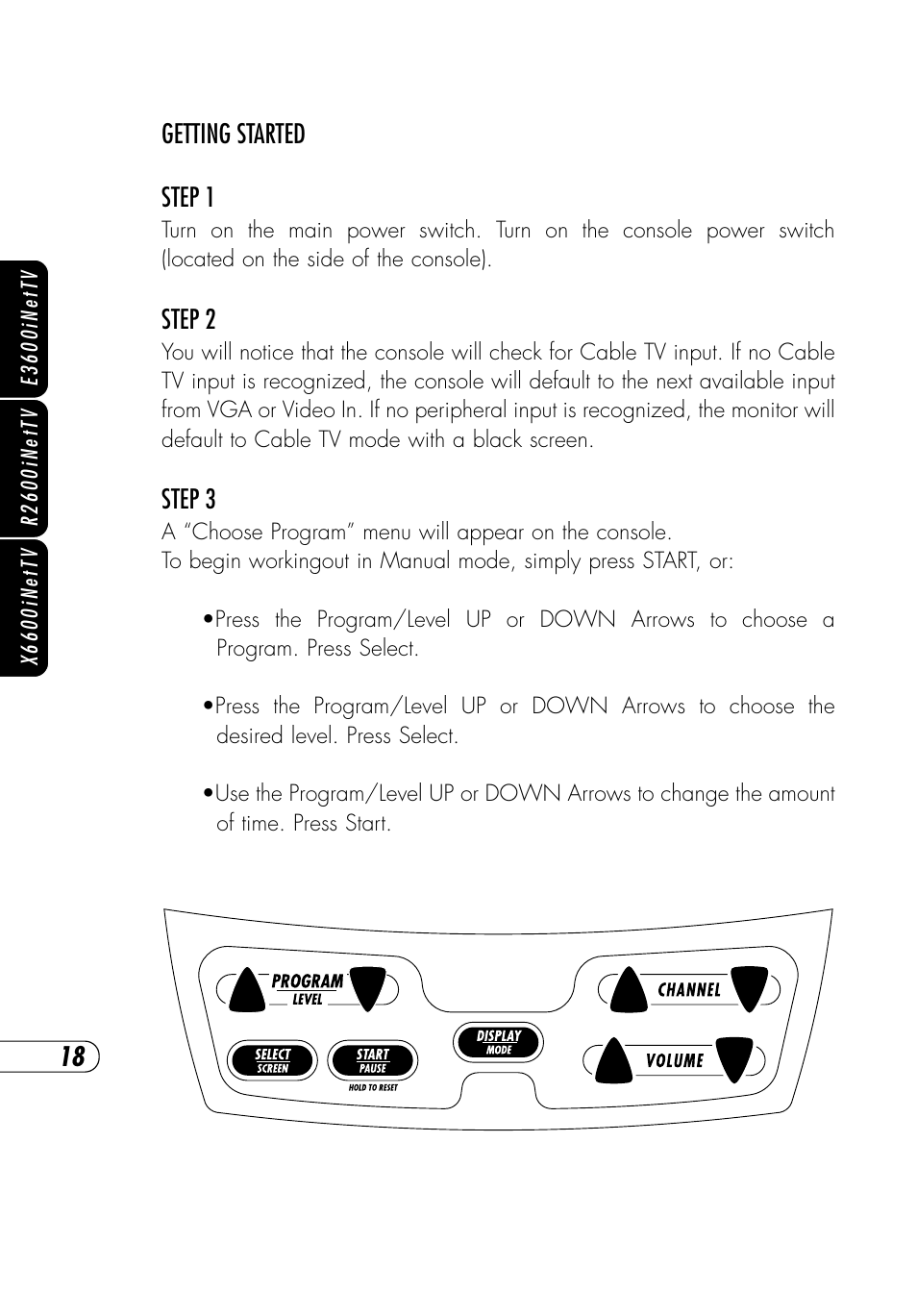 Vision Fitness NetTV General User Manual | Page 22 / 48