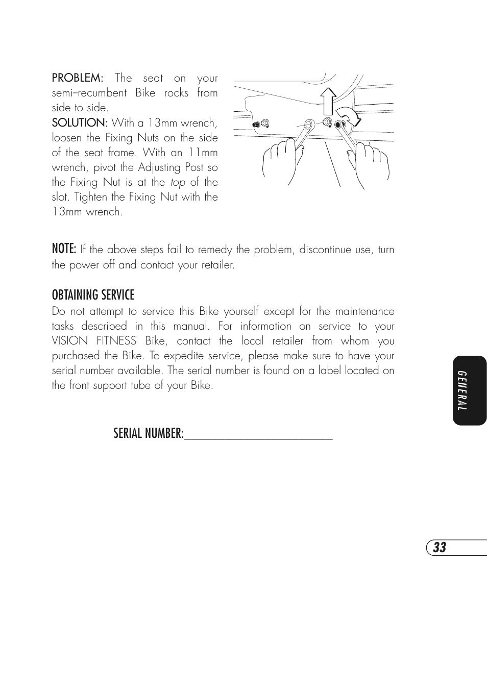Vision Fitness R2600HRT User Manual | Page 37 / 60