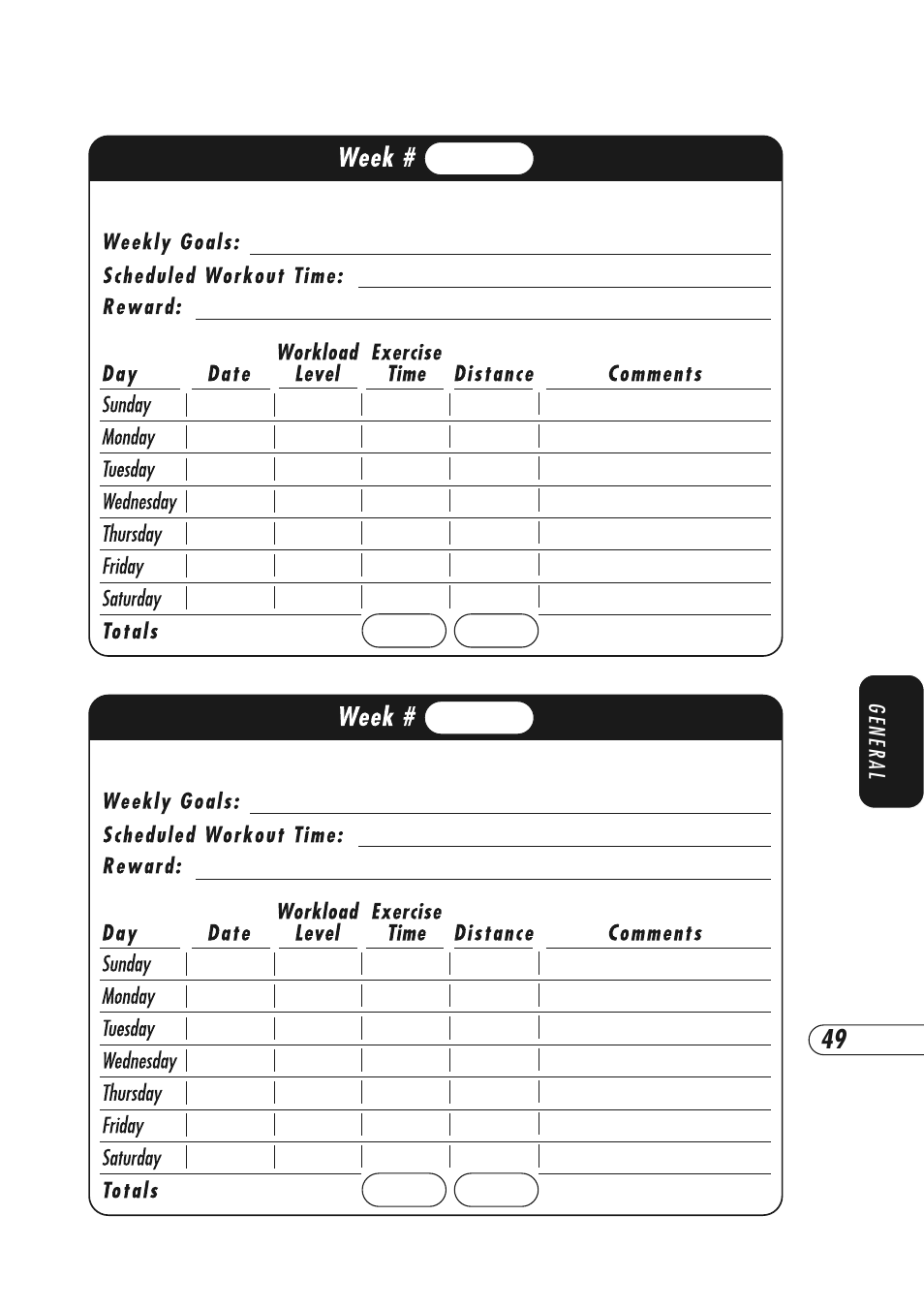 Vision Fitness R2600HRT User Manual | Page 53 / 60