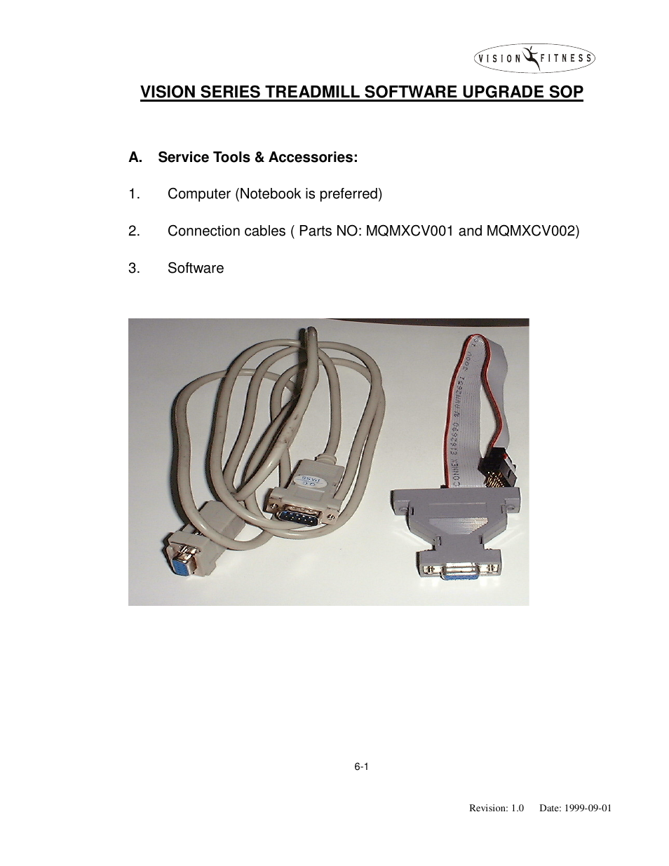 Vision series treadmill software upgrade sop | Vision Fitness T9500 User Manual | Page 42 / 43