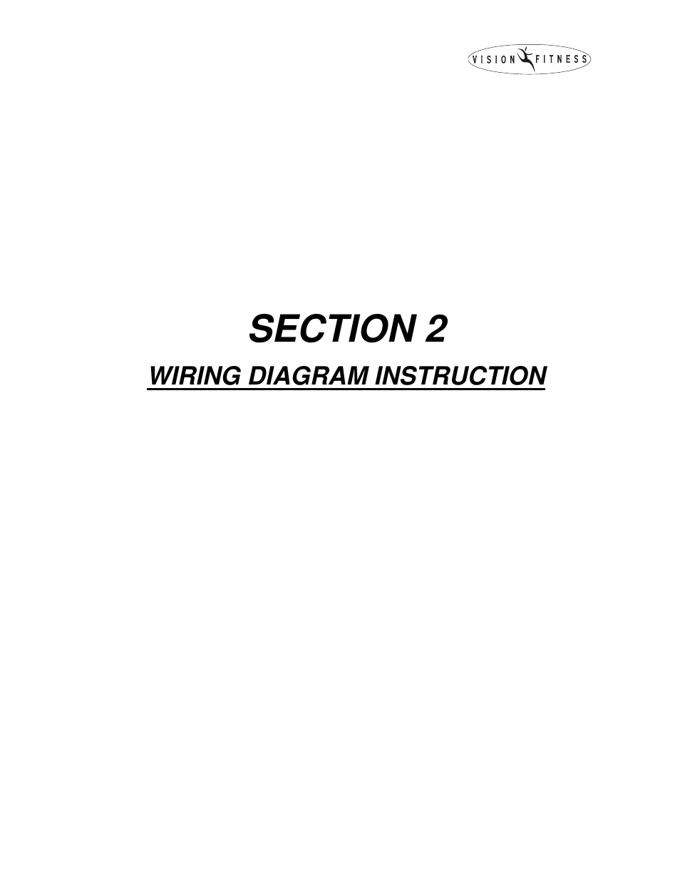 Wiring diagram instruction | Vision Fitness T9500 User Manual | Page 9 / 43