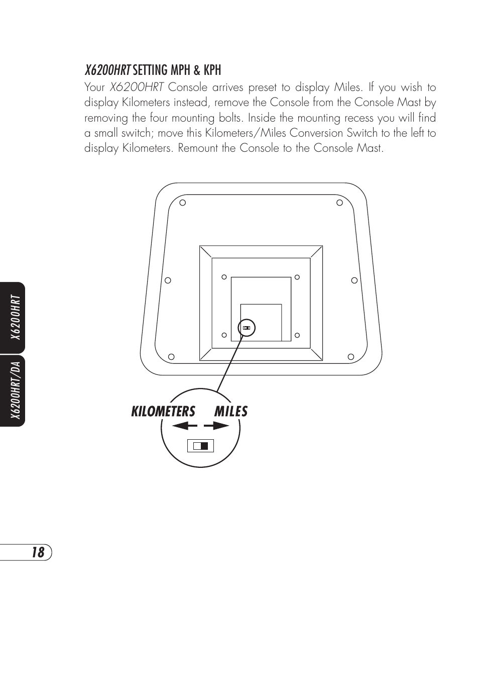 Vision Fitness X6000 User Manual | Page 22 / 56