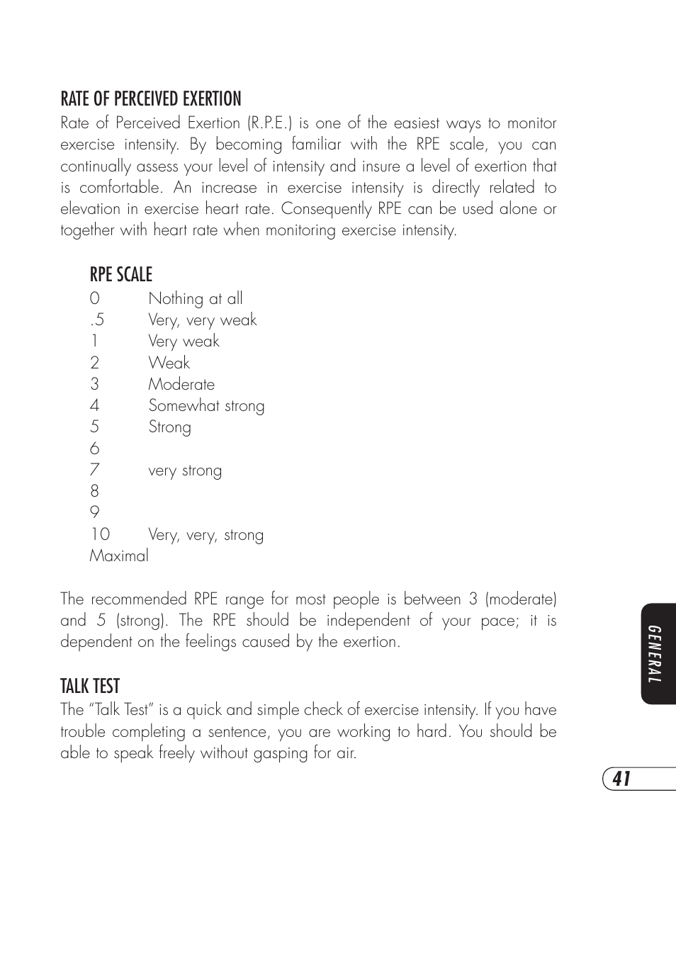 Vision Fitness X6000 User Manual | Page 45 / 56