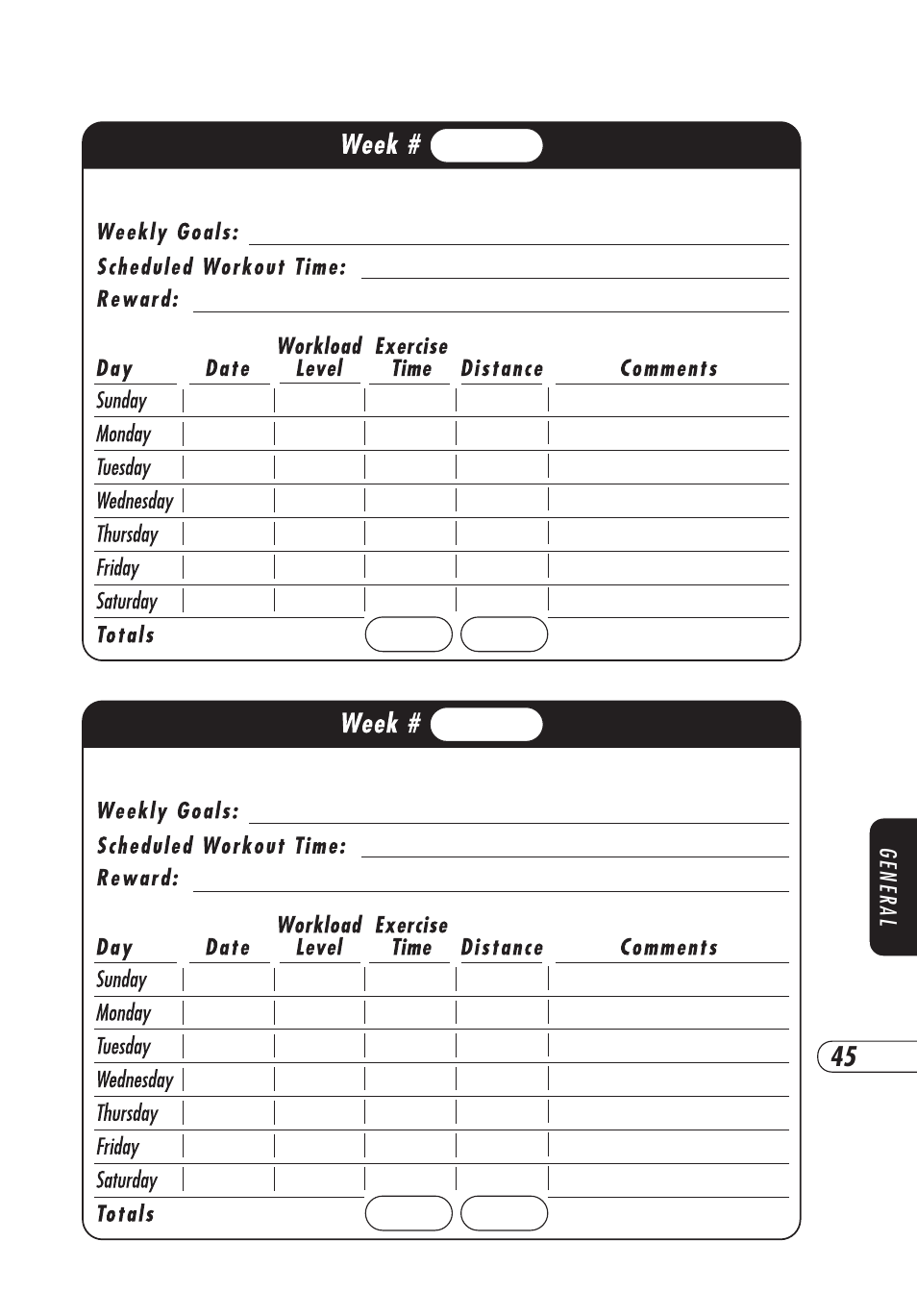 Vision Fitness X6000 User Manual | Page 49 / 56