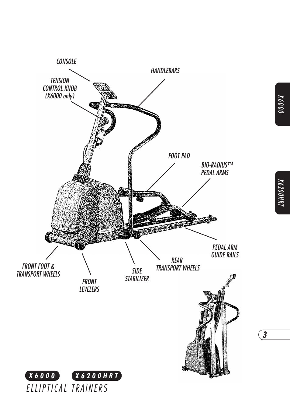 Vision Fitness X6000 User Manual | Page 7 / 56