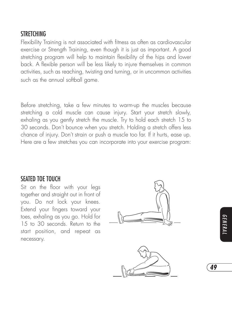 Vision Fitness E3200HRT User Manual | Page 53 / 60