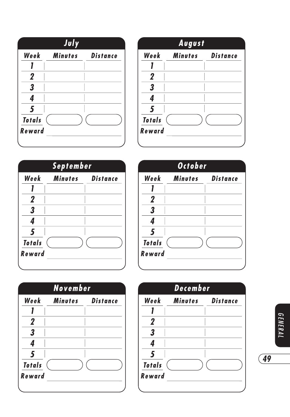 Vision Fitness T9500HRT Ortho User Manual | Page 53 / 56