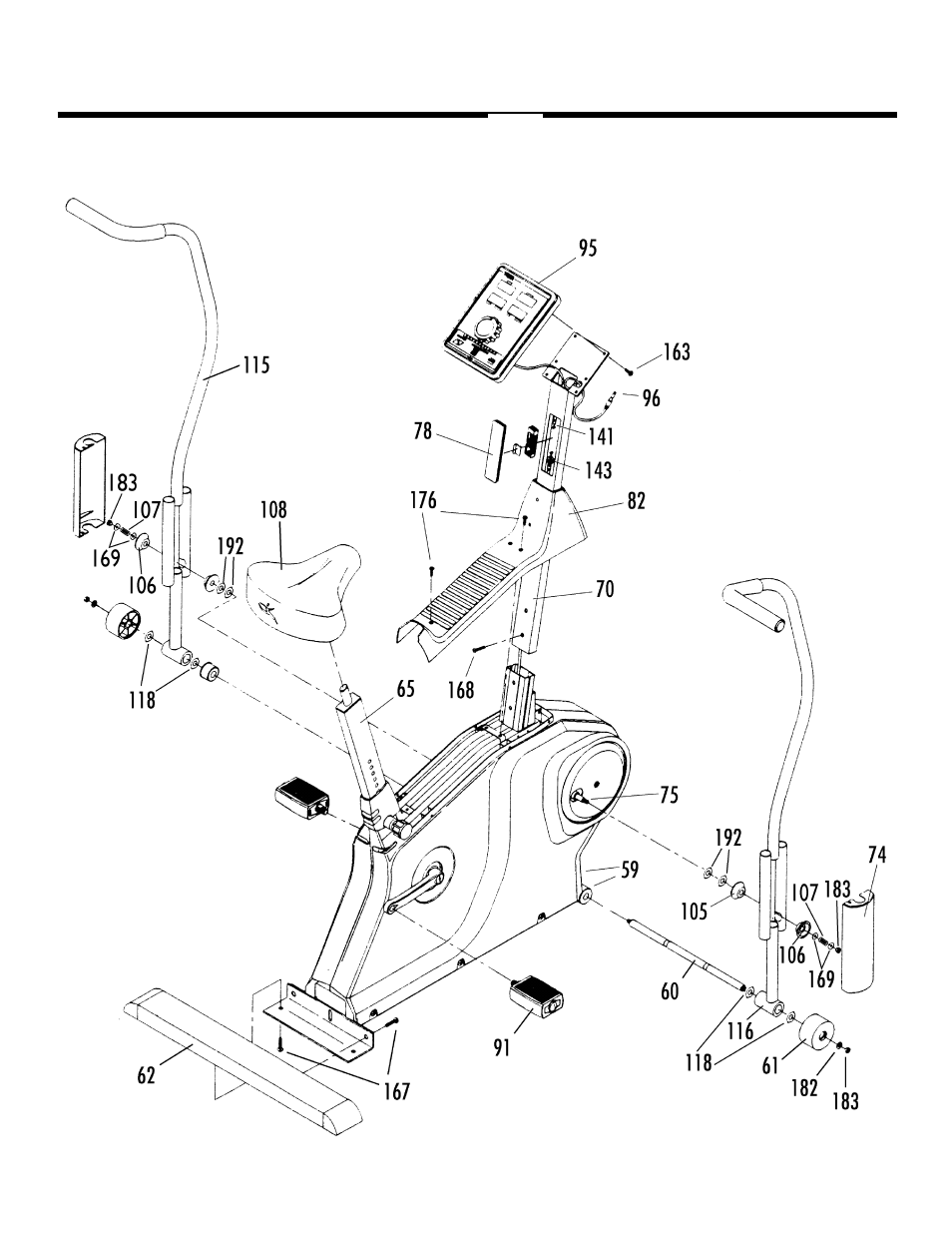 E4100 | Vision Fitness E4100 User Manual | Page 2 / 9