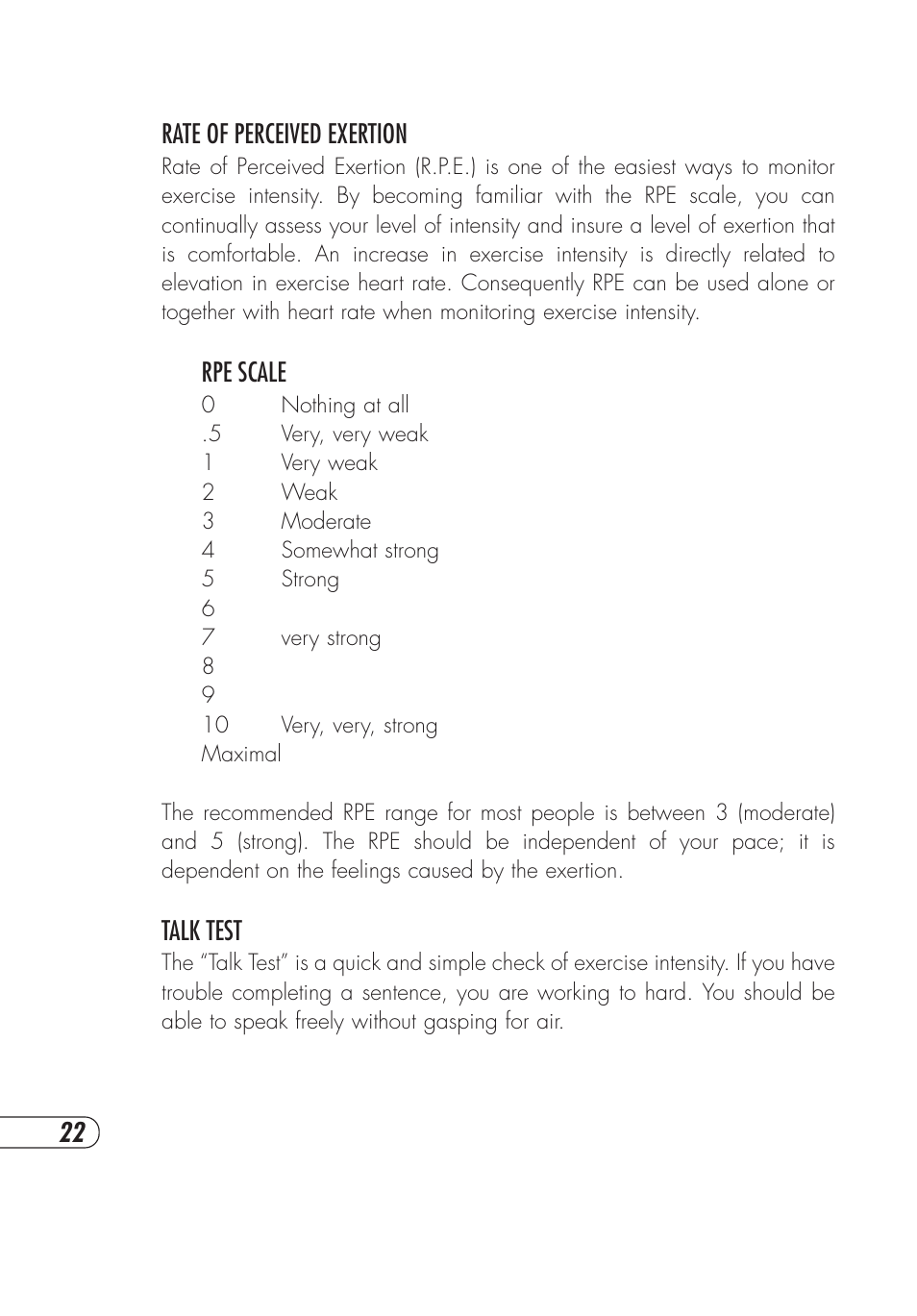 Vision Fitness T9600HRT User Manual | Page 26 / 64