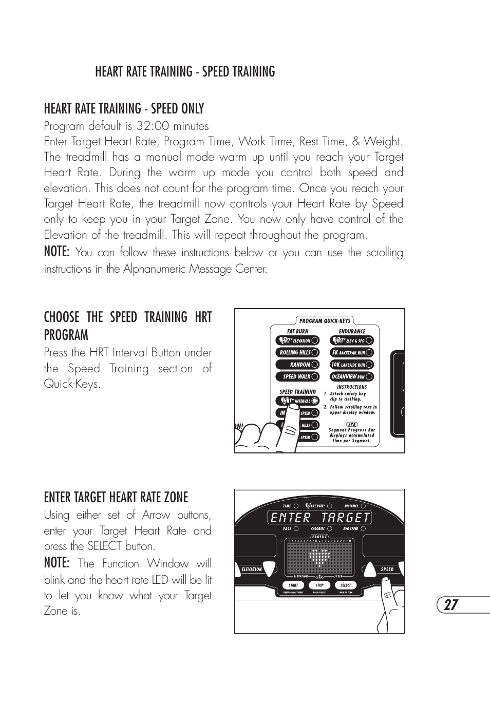 Vision Fitness T9600HRT User Manual | Page 31 / 64
