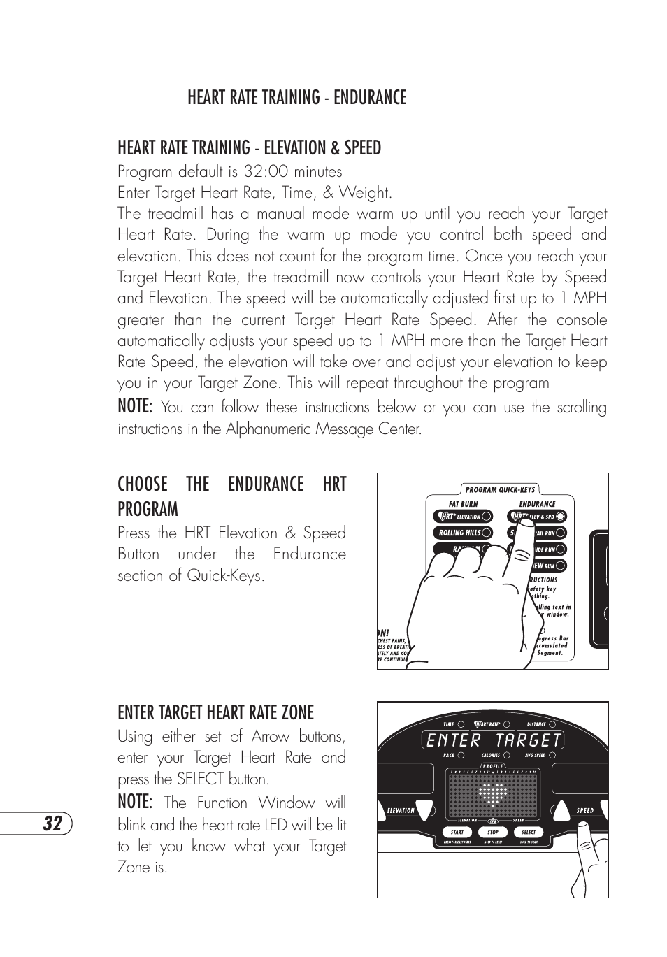 Vision Fitness T9600HRT User Manual | Page 36 / 64