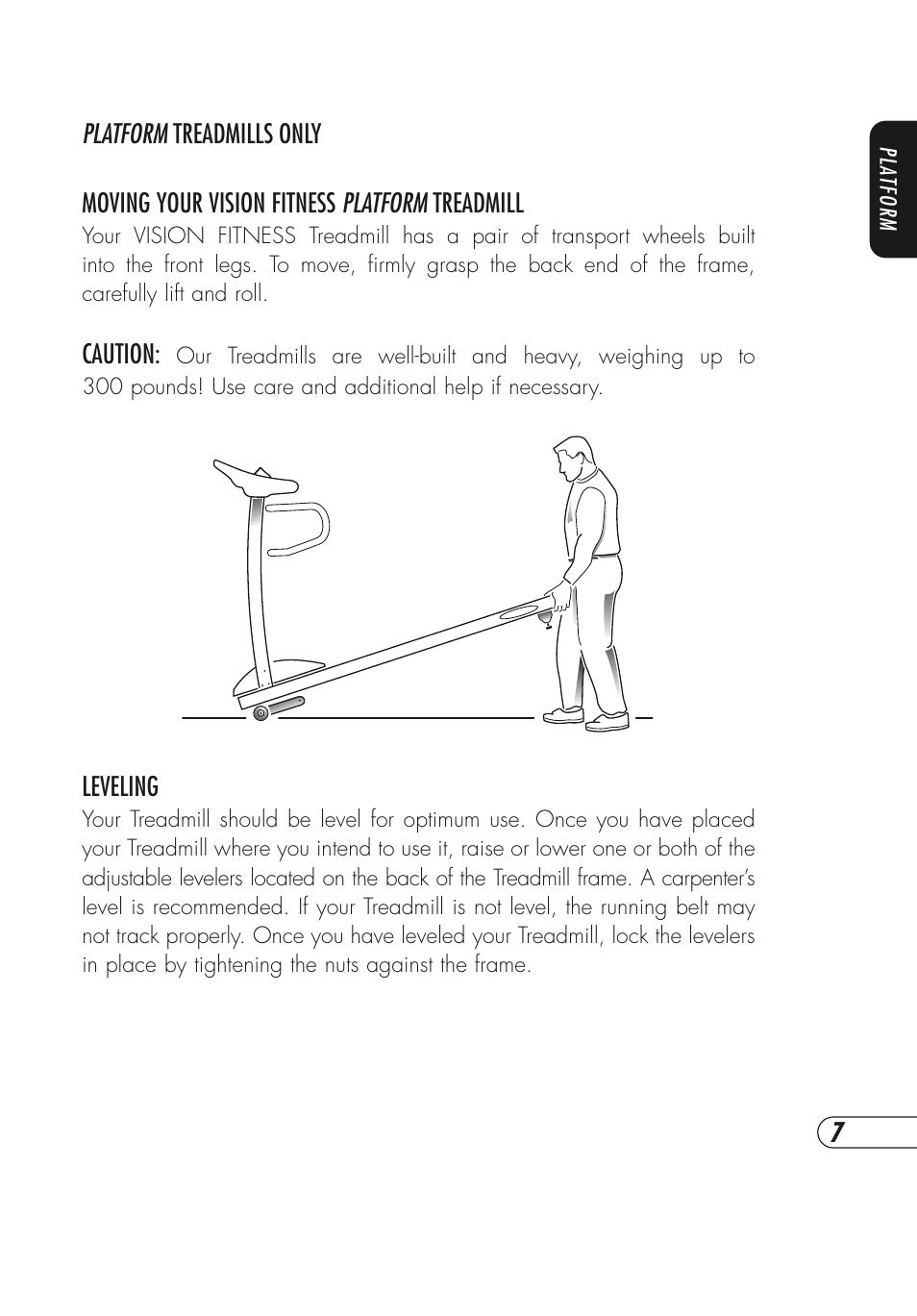 Vision Fitness T9700 Series User Manual | Page 11 / 80