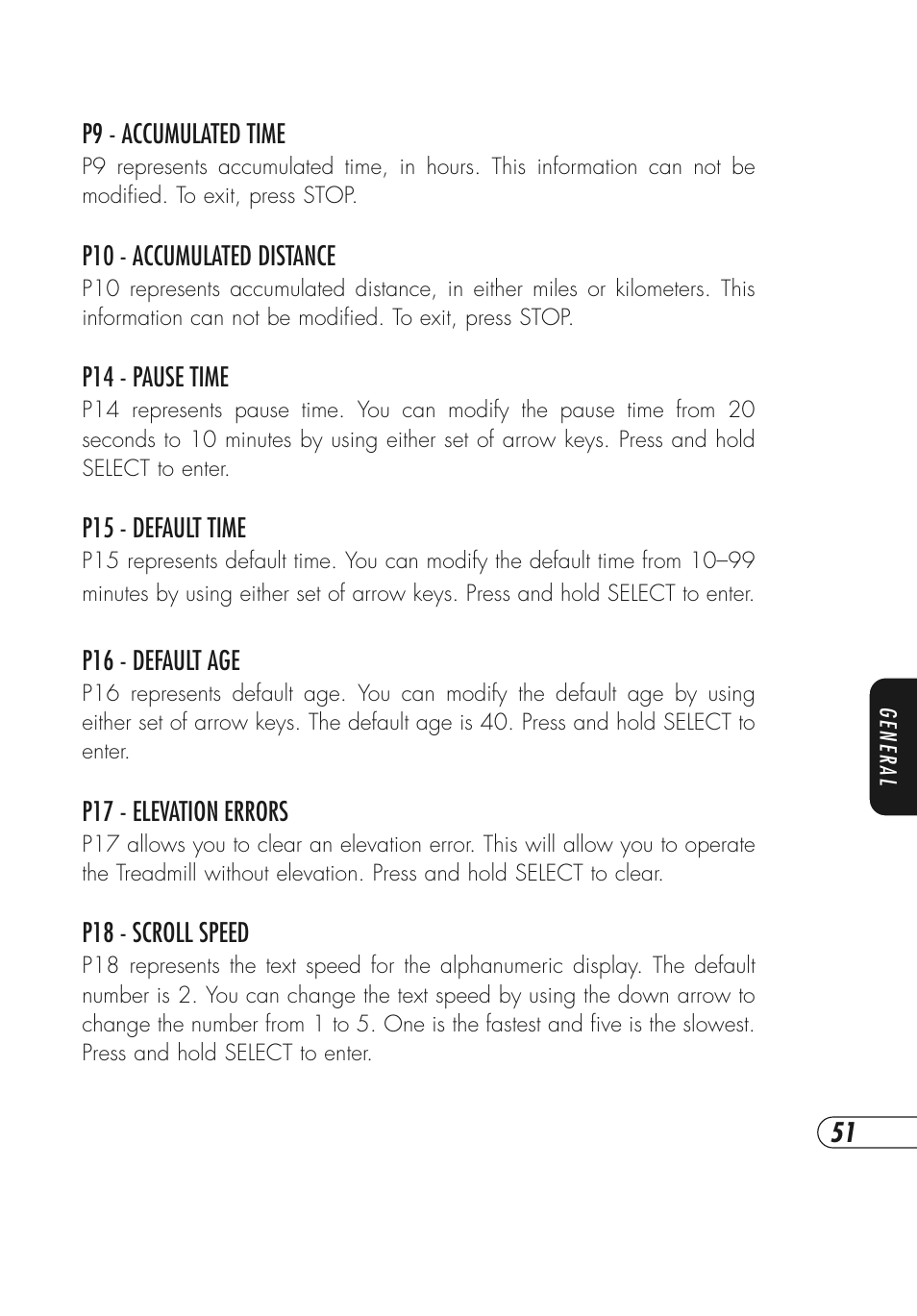 Vision Fitness T9700 Series User Manual | Page 55 / 80