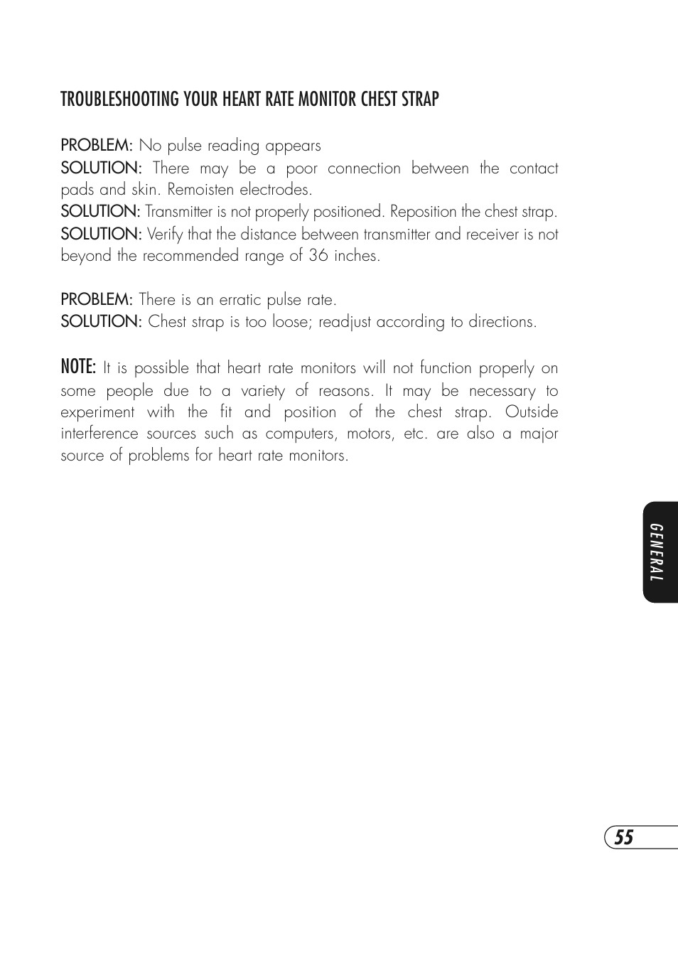 Vision Fitness T9700 Series User Manual | Page 59 / 80