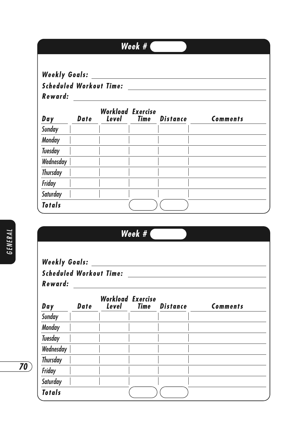 Vision Fitness T9700 Series User Manual | Page 74 / 80