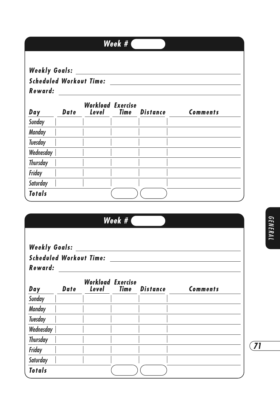 Vision Fitness T9700 Series User Manual | Page 75 / 80