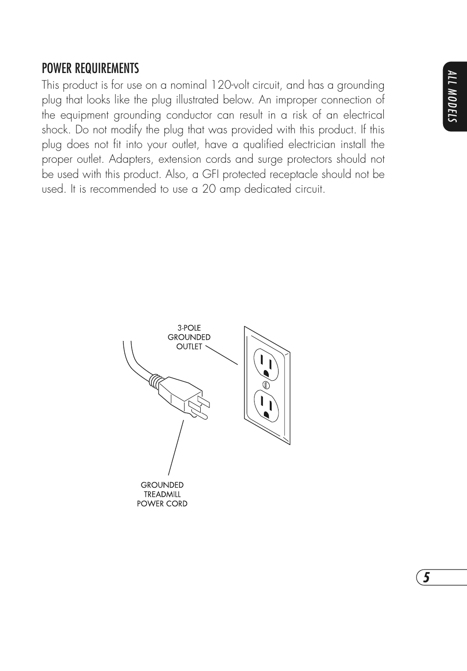 Vision Fitness T9700 Series User Manual | Page 9 / 80