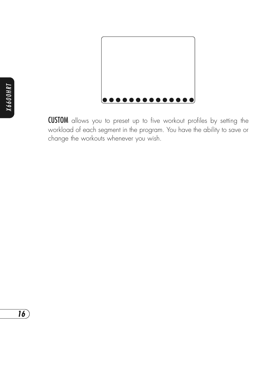Vision Fitness X6600HRT User Manual | Page 20 / 52