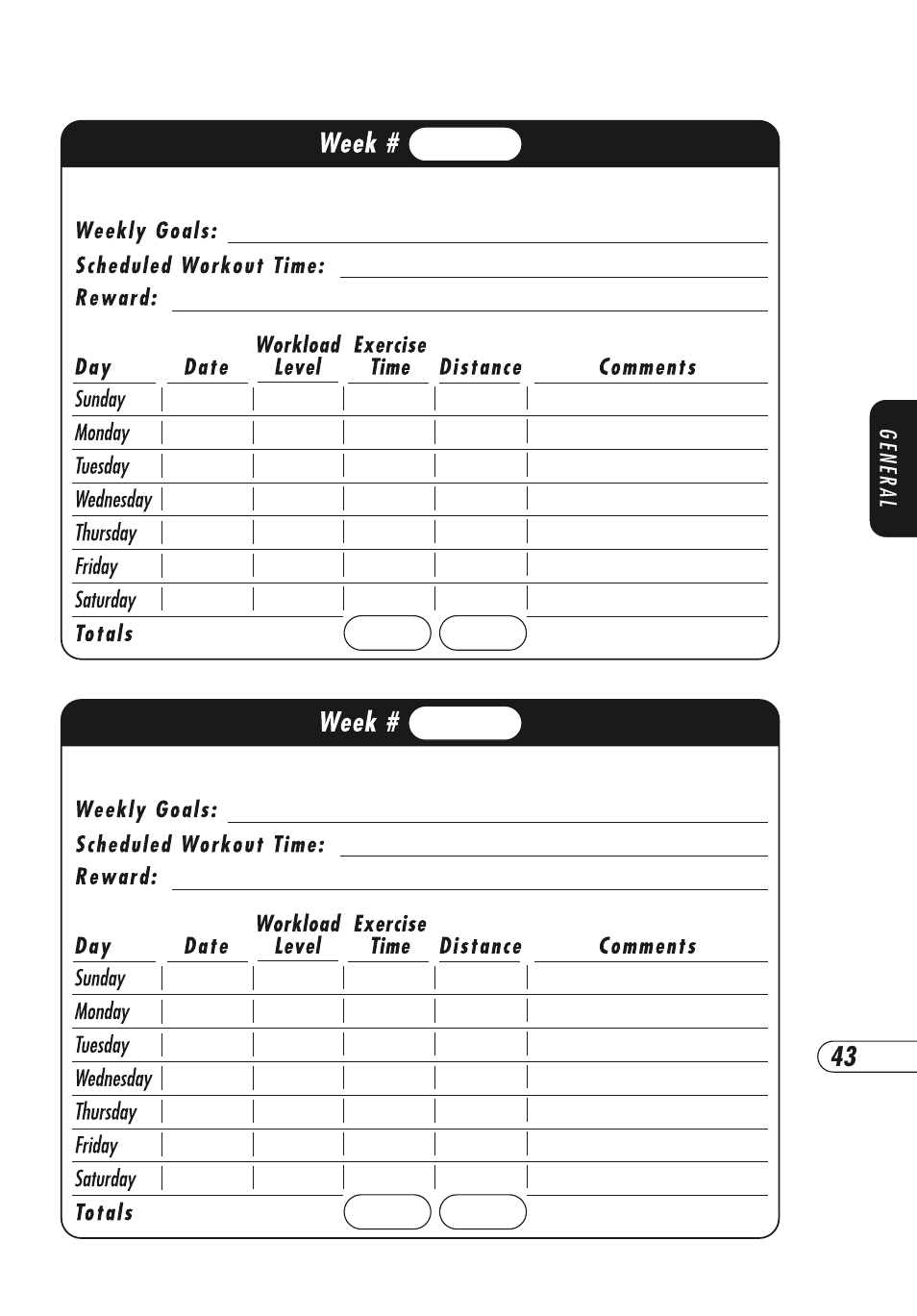 Vision Fitness X6600HRT User Manual | Page 47 / 52