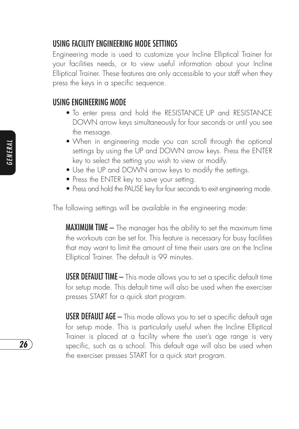 Vision Fitness X6850HRT User Manual | Page 30 / 40