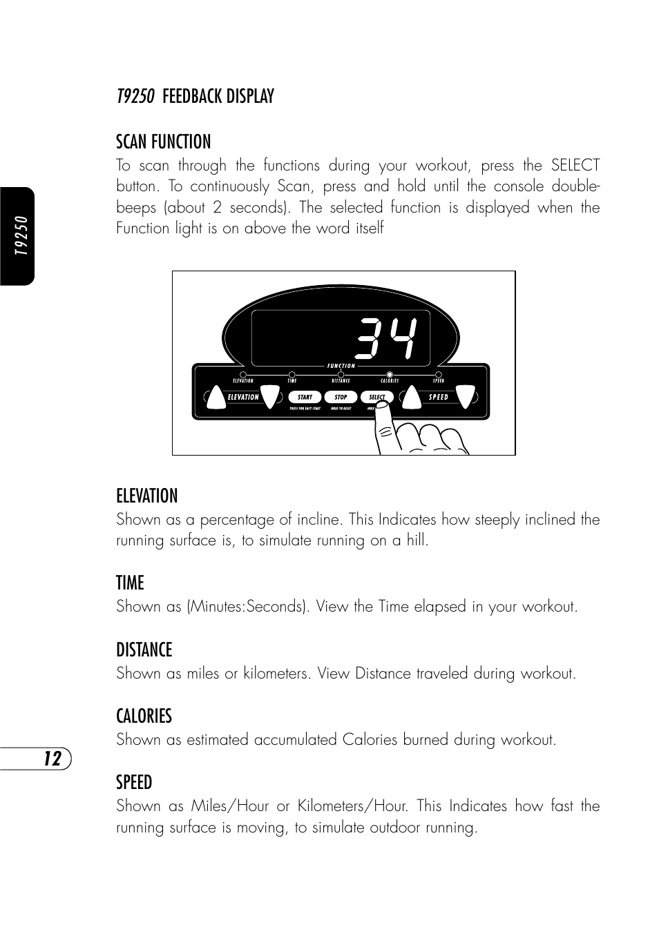 Vision Fitness T9350 User Manual | Page 13 / 61