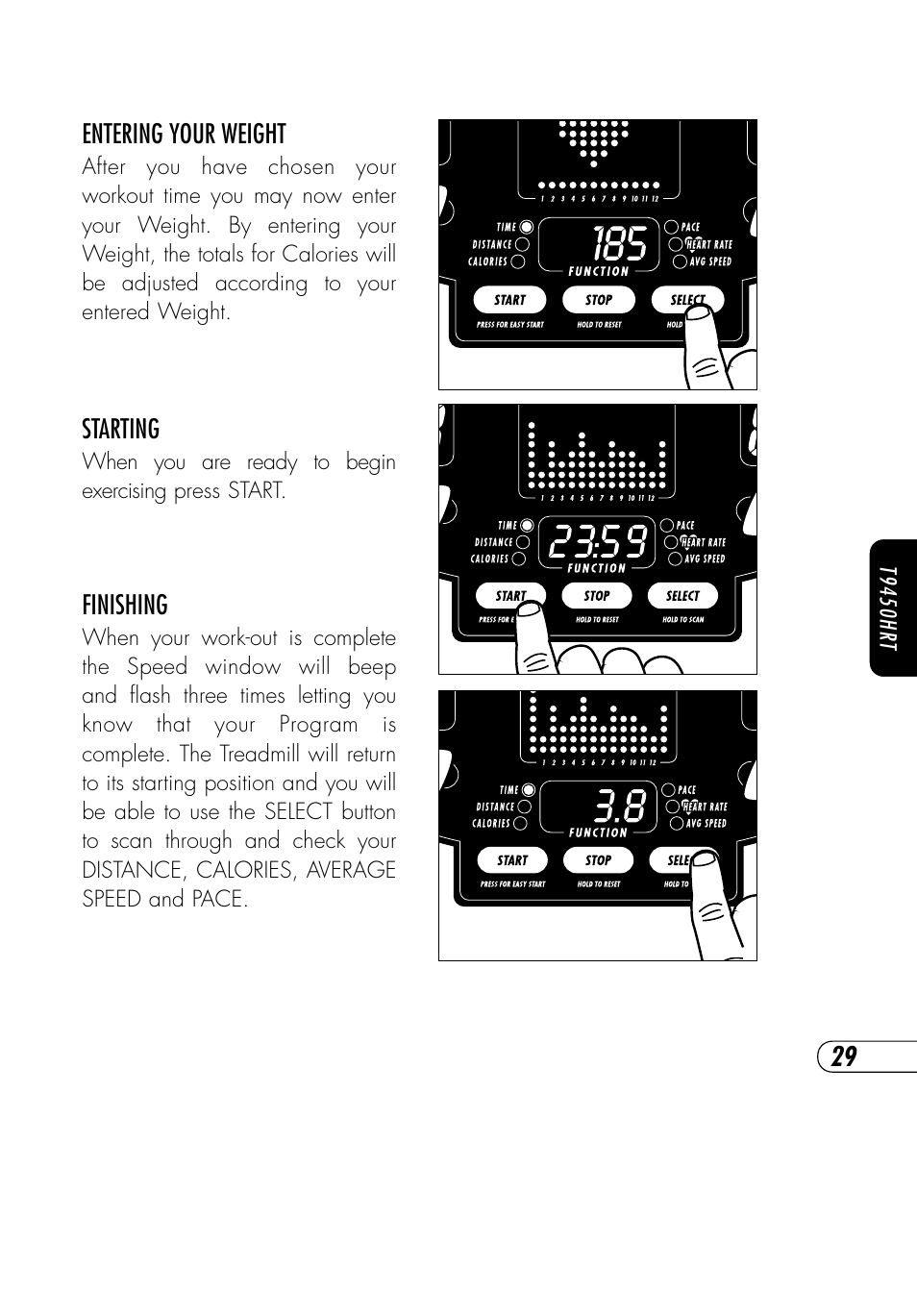 Vision Fitness T9350 User Manual | Page 30 / 61