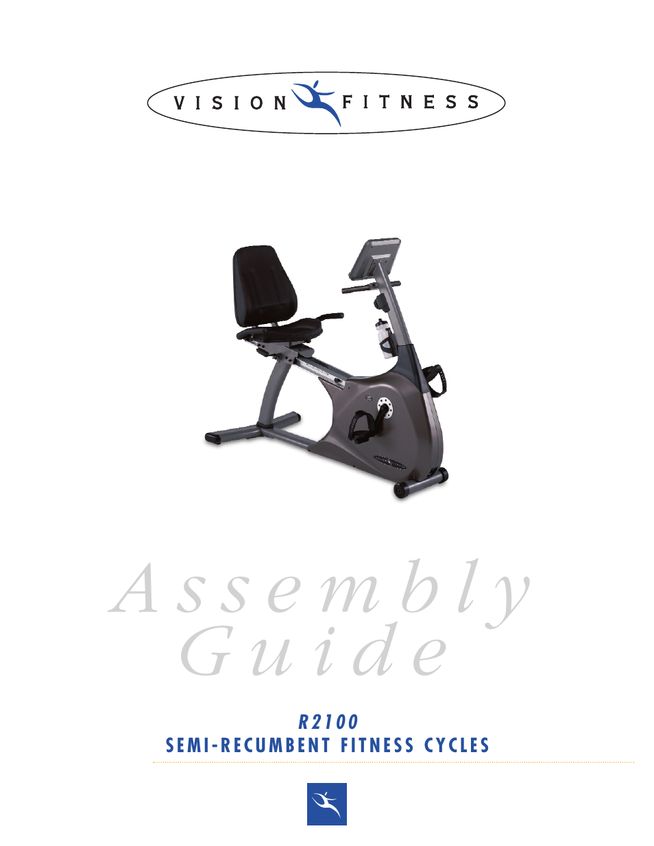 Vision Fitness R2100 User Manual | 7 pages