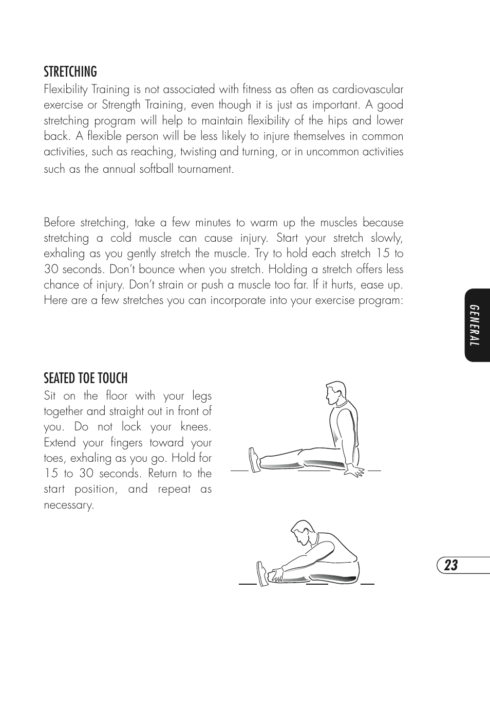 Vision Fitness ES600 User Manual | Page 27 / 36