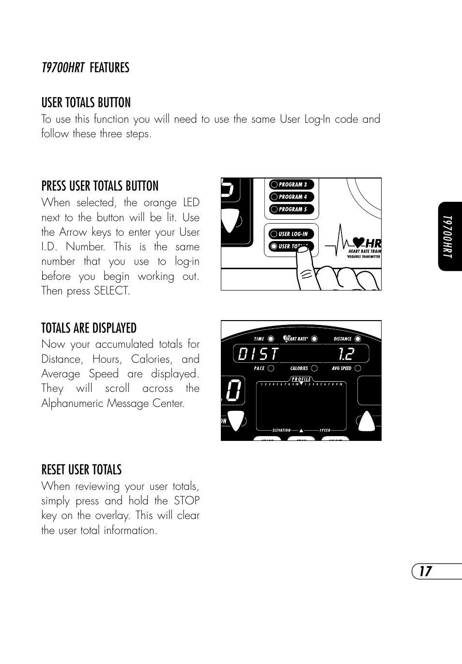 Vision Fitness T9700S User Manual | Page 21 / 68